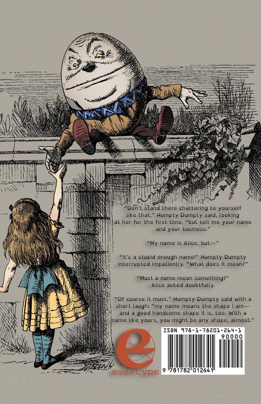 Rückseitencover Through the Looking-Glass and What Alice Found There