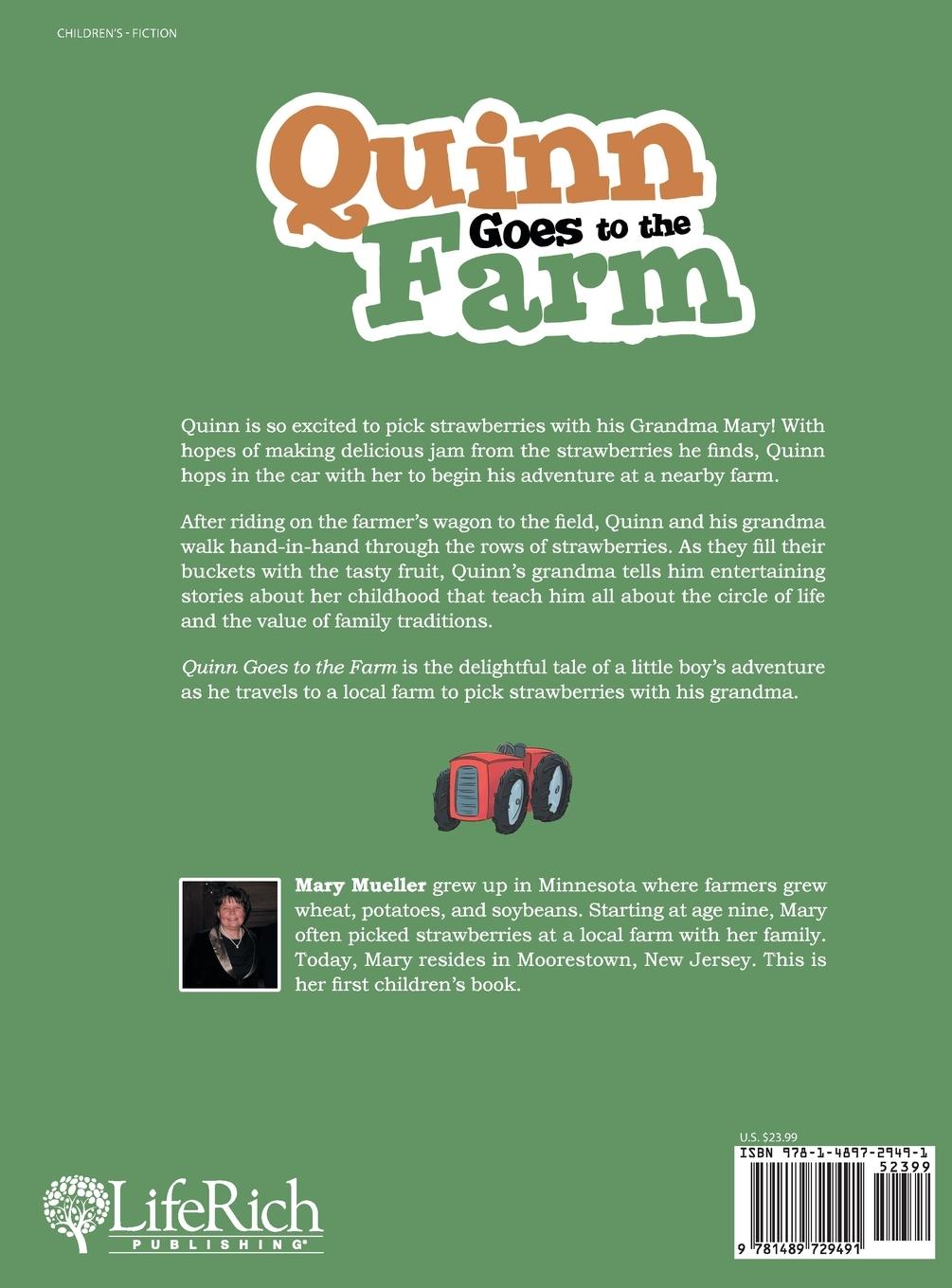 Rückseitencover Quinn Goes to the Farm