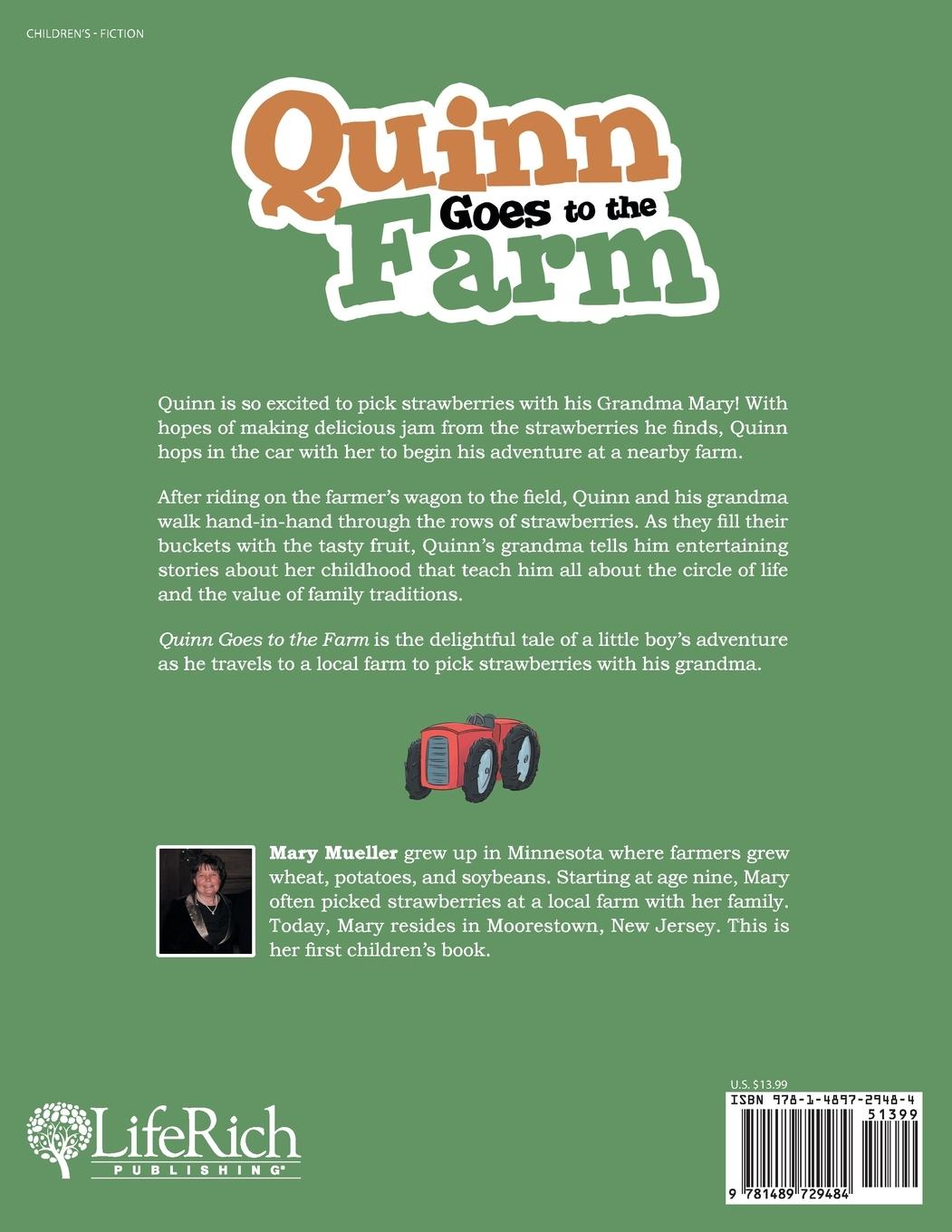 Rückseitencover Quinn Goes to the Farm