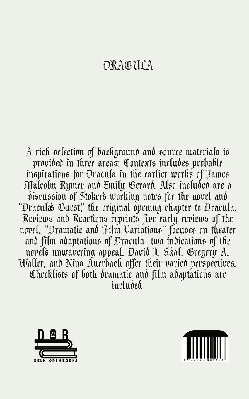 Rückseitencover Dracula