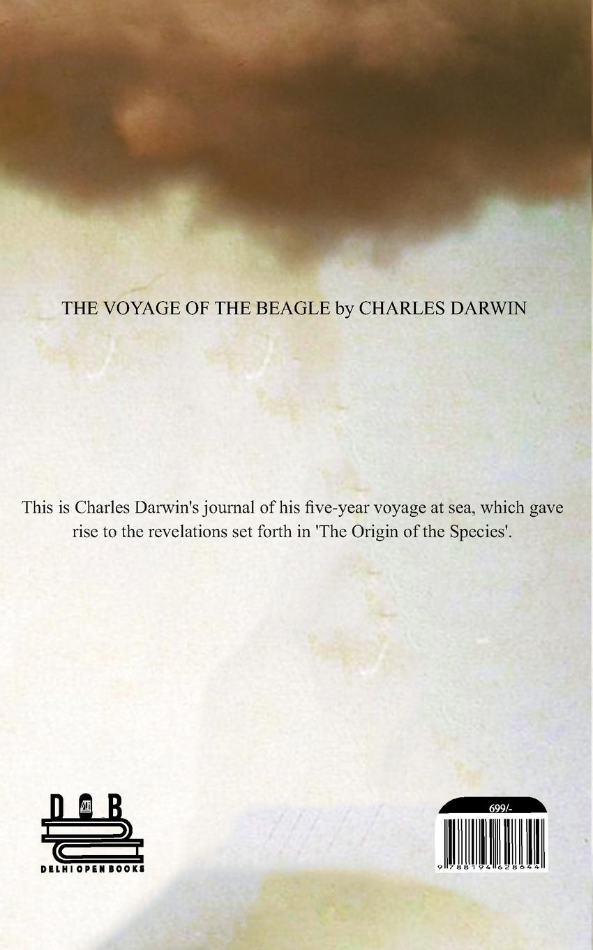 Rückseitencover The Voyage Of The Beagle