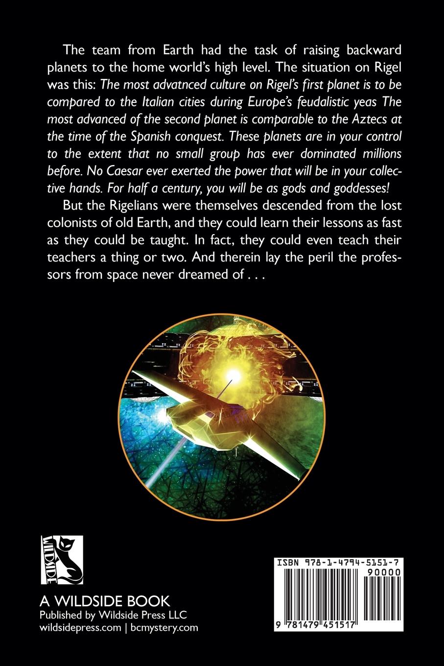 Rückseitencover The Rival Rigelians