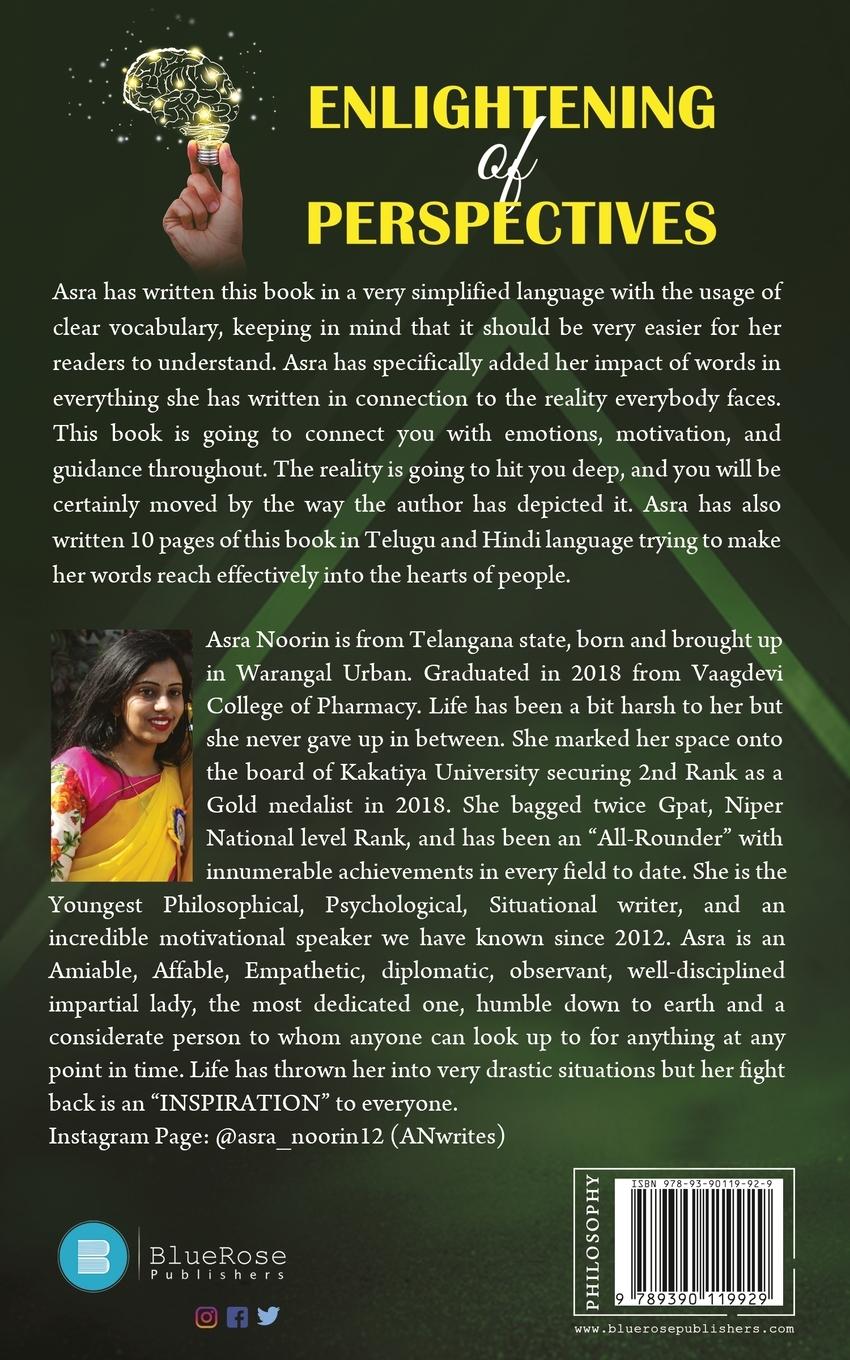 Rückseitencover Enlightening Of Perspectives - (A Deep Check Towards Reality)