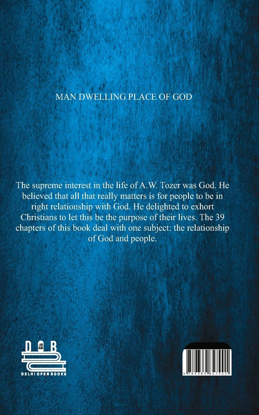 Rückseitencover Man - The Dwelling Place Of God