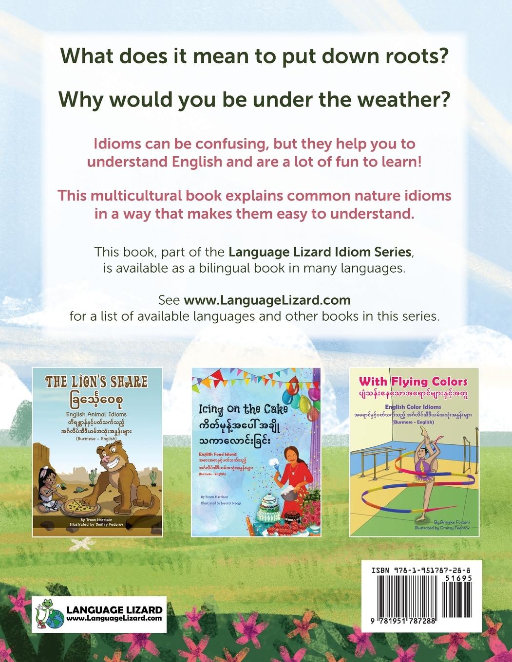 Rückseitencover Fresh as a Daisy - English Nature Idioms (Burmese-English)