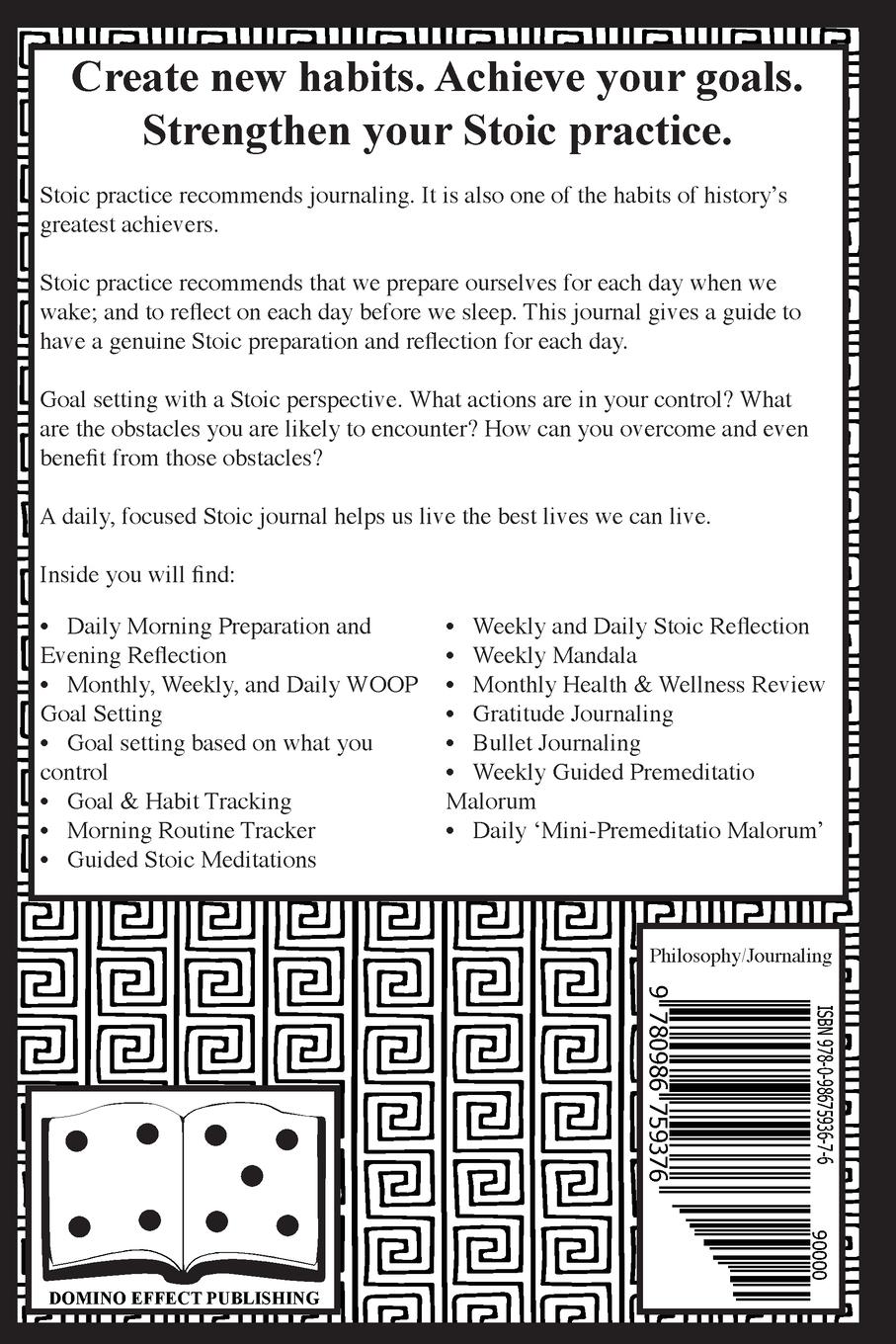 Rückseitencover The Focused Stoic Journal 28 Day Undated Edition
