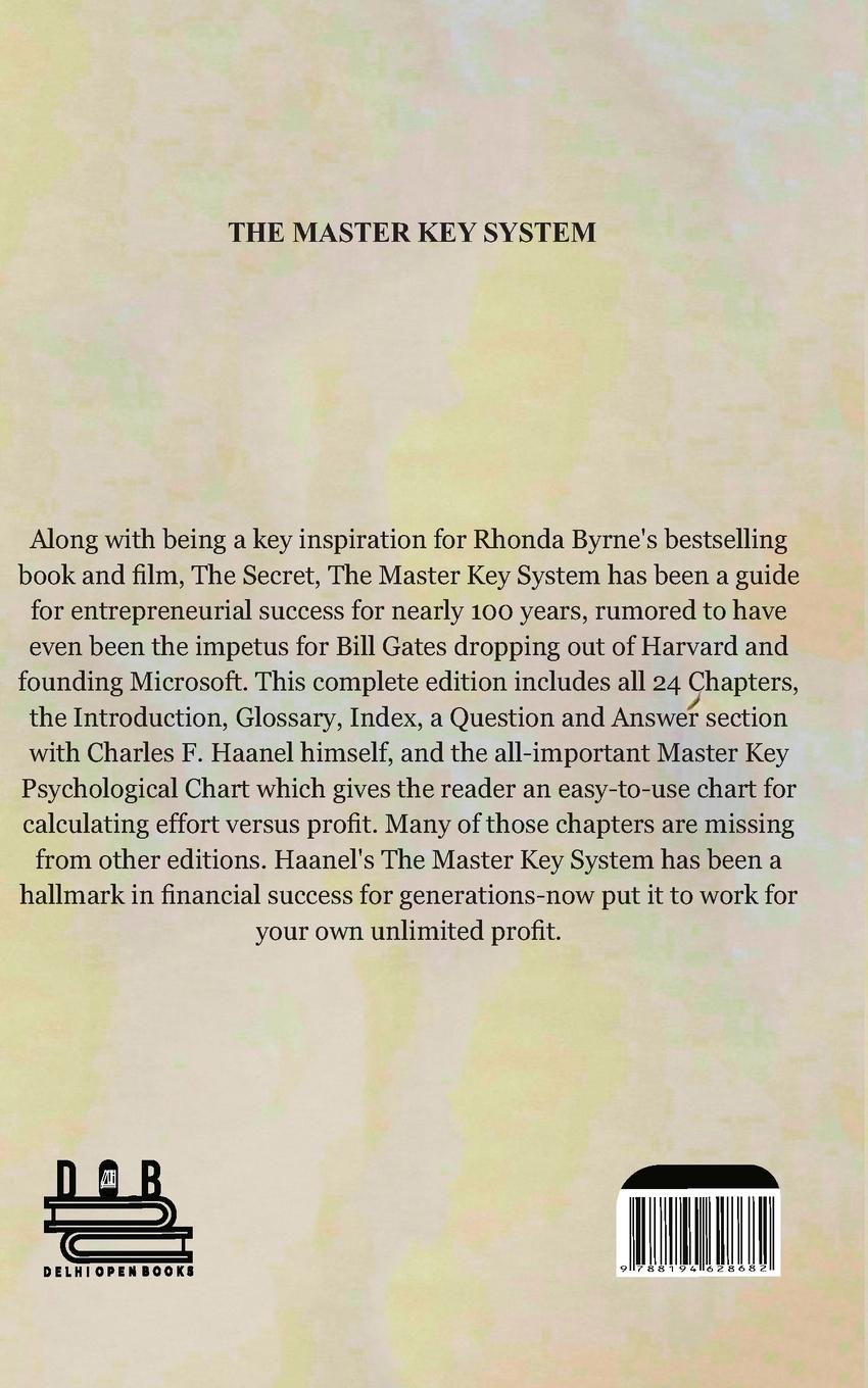 Rückseitencover The Master Key System