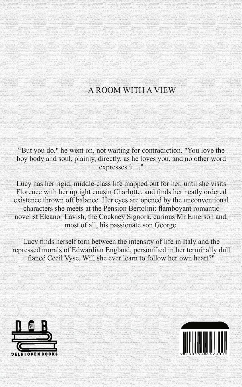 Rückseitencover A Room With A View
