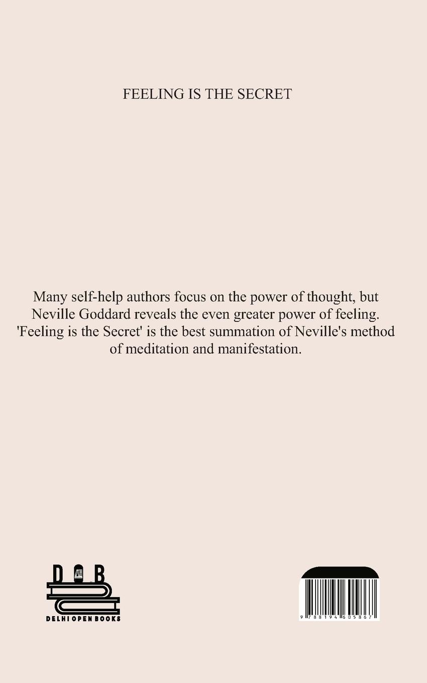 Rückseitencover Feeling Is The Secret