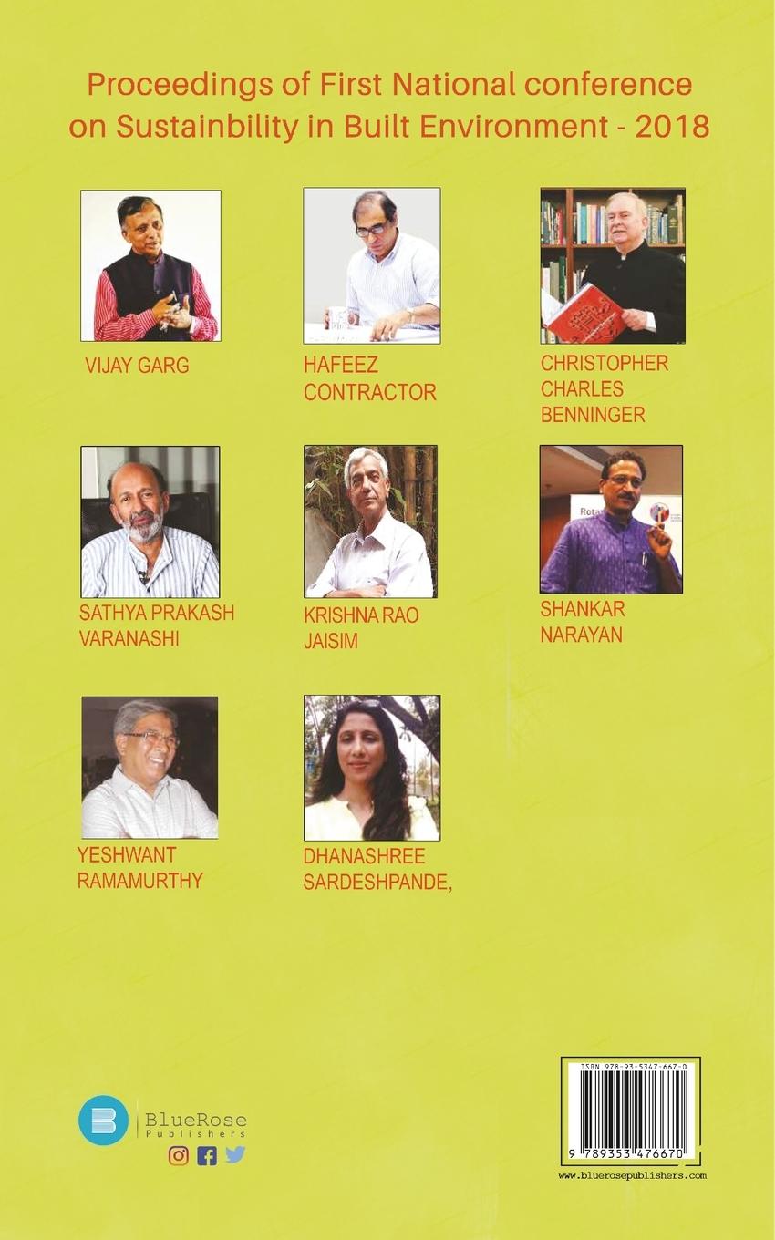 Rückseitencover Proceedings of First National Conference on Sustainability in Built Environment