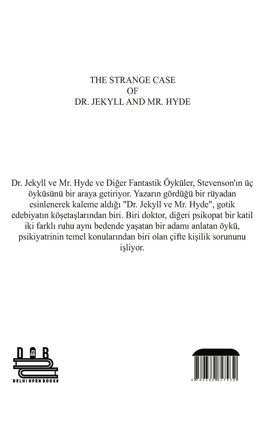 Rückseitencover The Strange Case Of Dr. Jekyll And Mr. Hyde