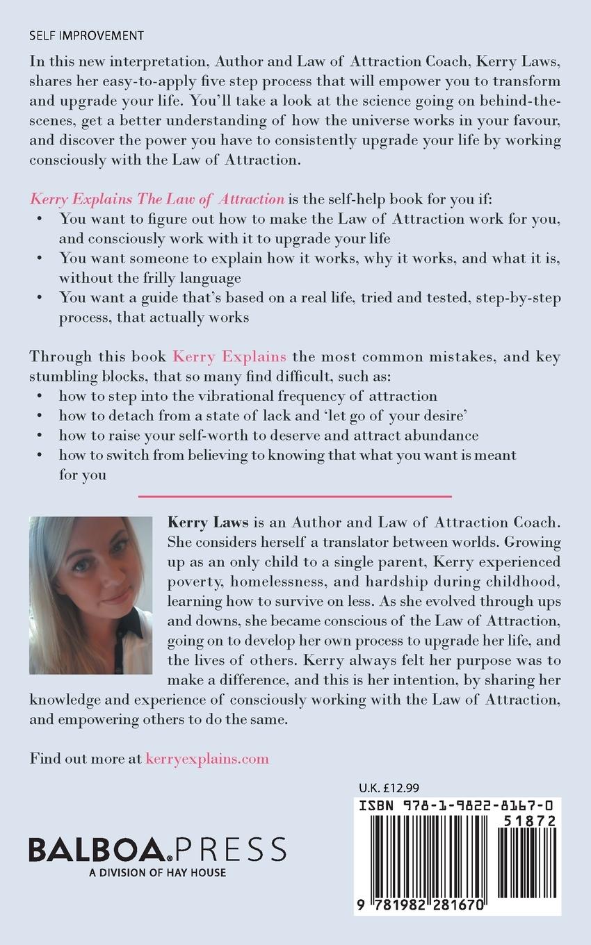 Rückseitencover Kerry Explains the Law of Attraction