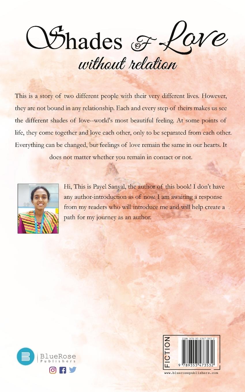 Rückseitencover Shades of love without relation