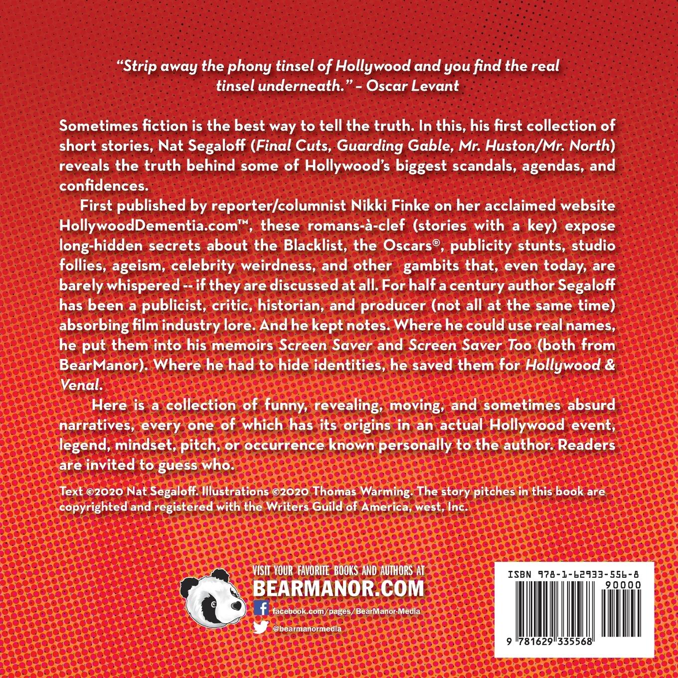 Rückseitencover Hollywood and Venal