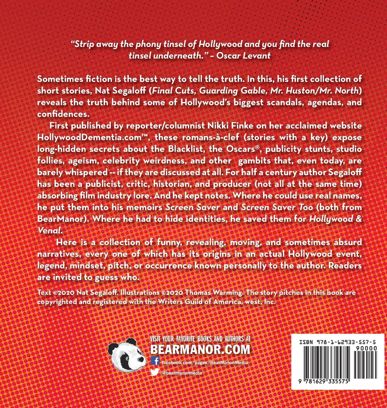 Rückseitencover Hollywood and Venal