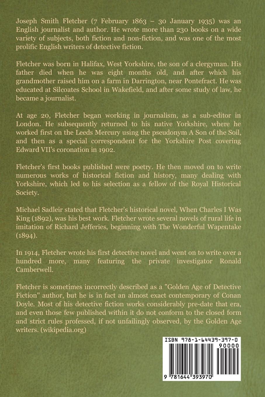 Rückseitencover The Talleyrand Maxim