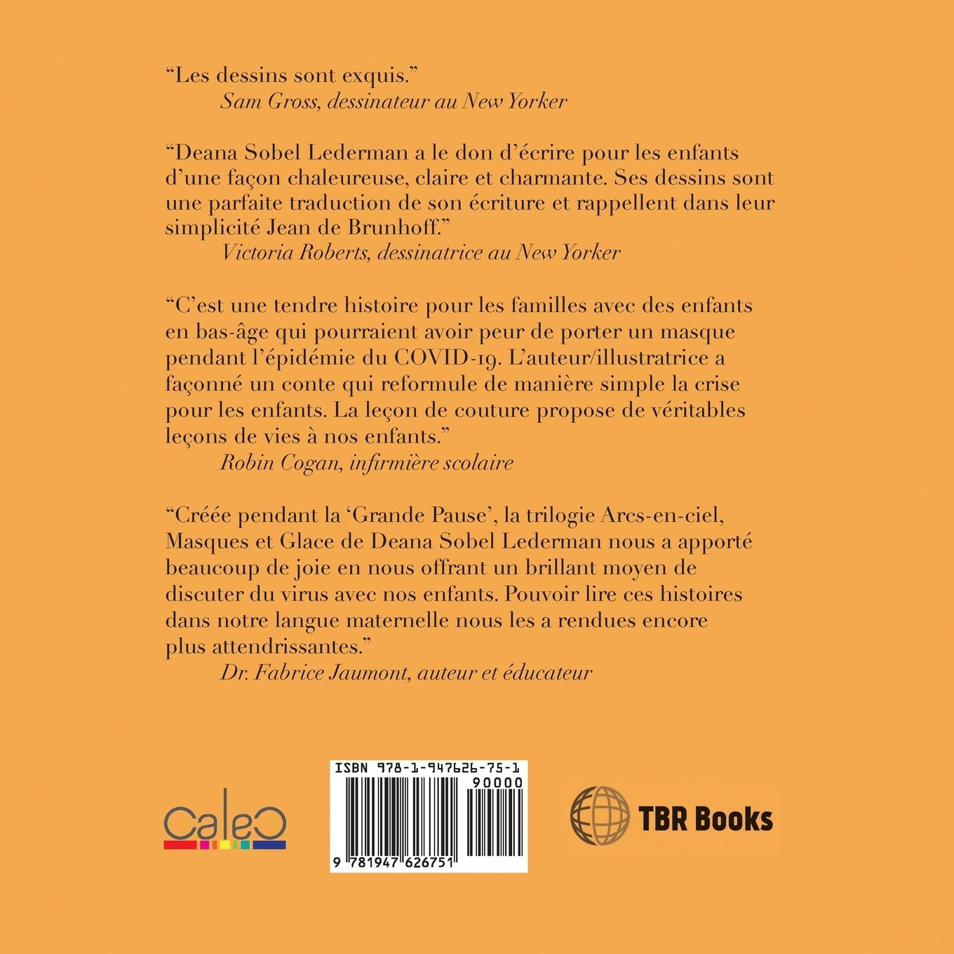 Rückseitencover La leçon de couture