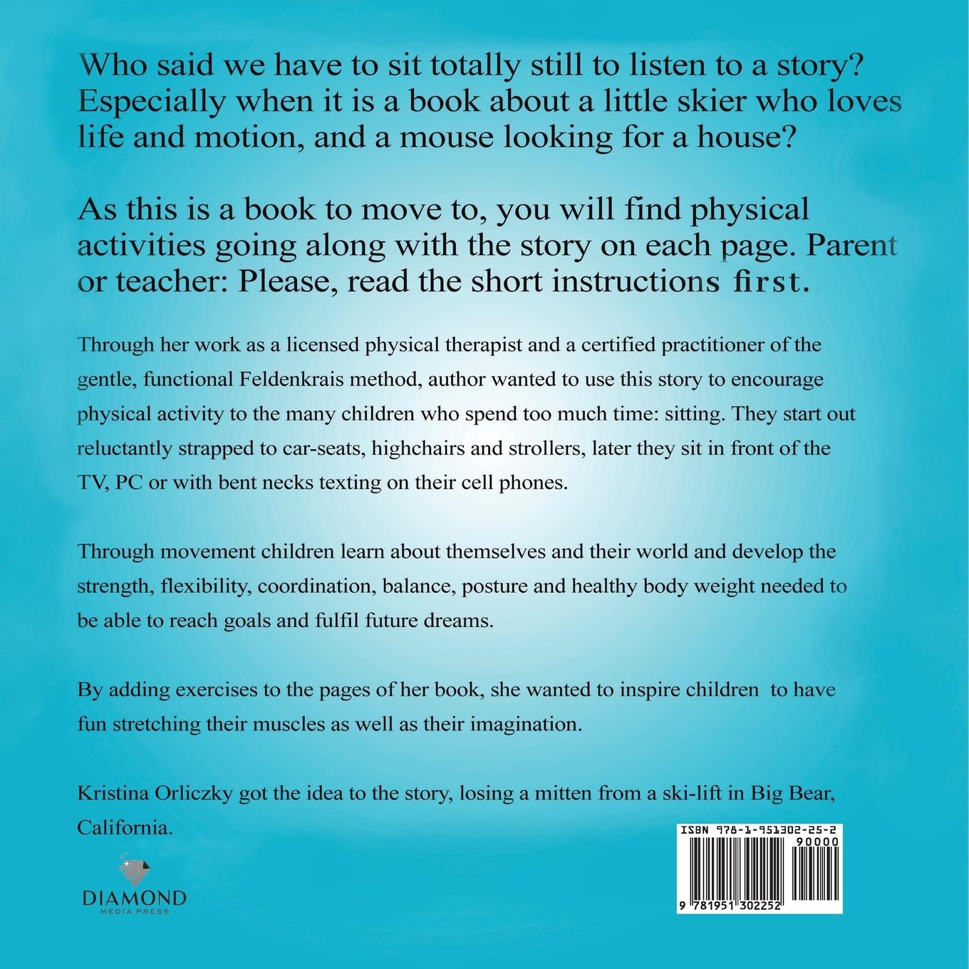 Rückseitencover Mona's Mitten A Story to Move