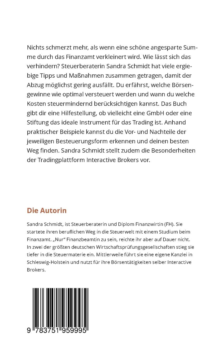 Rückseitencover Börsengewinne optimal versteuern