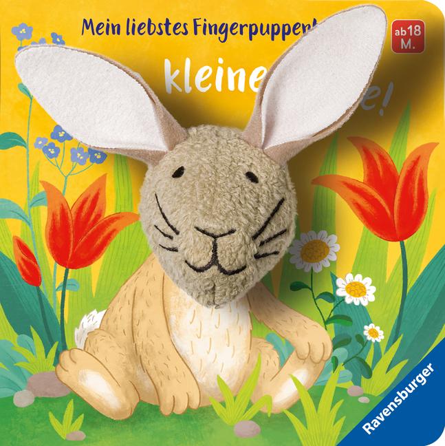 Vorderes Coverbild Mein liebstes Fingerpuppenbuch: Hallo, kleiner Hase!