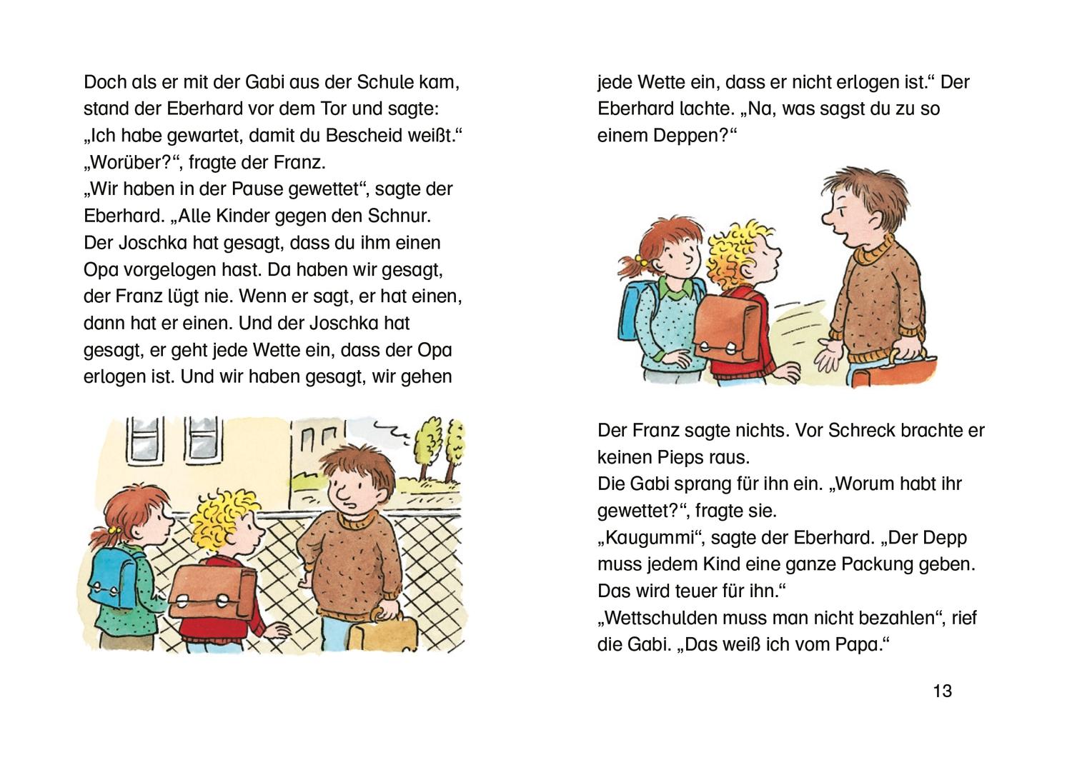 Beispielinhalt (Bild) Opageschichten vom Franz