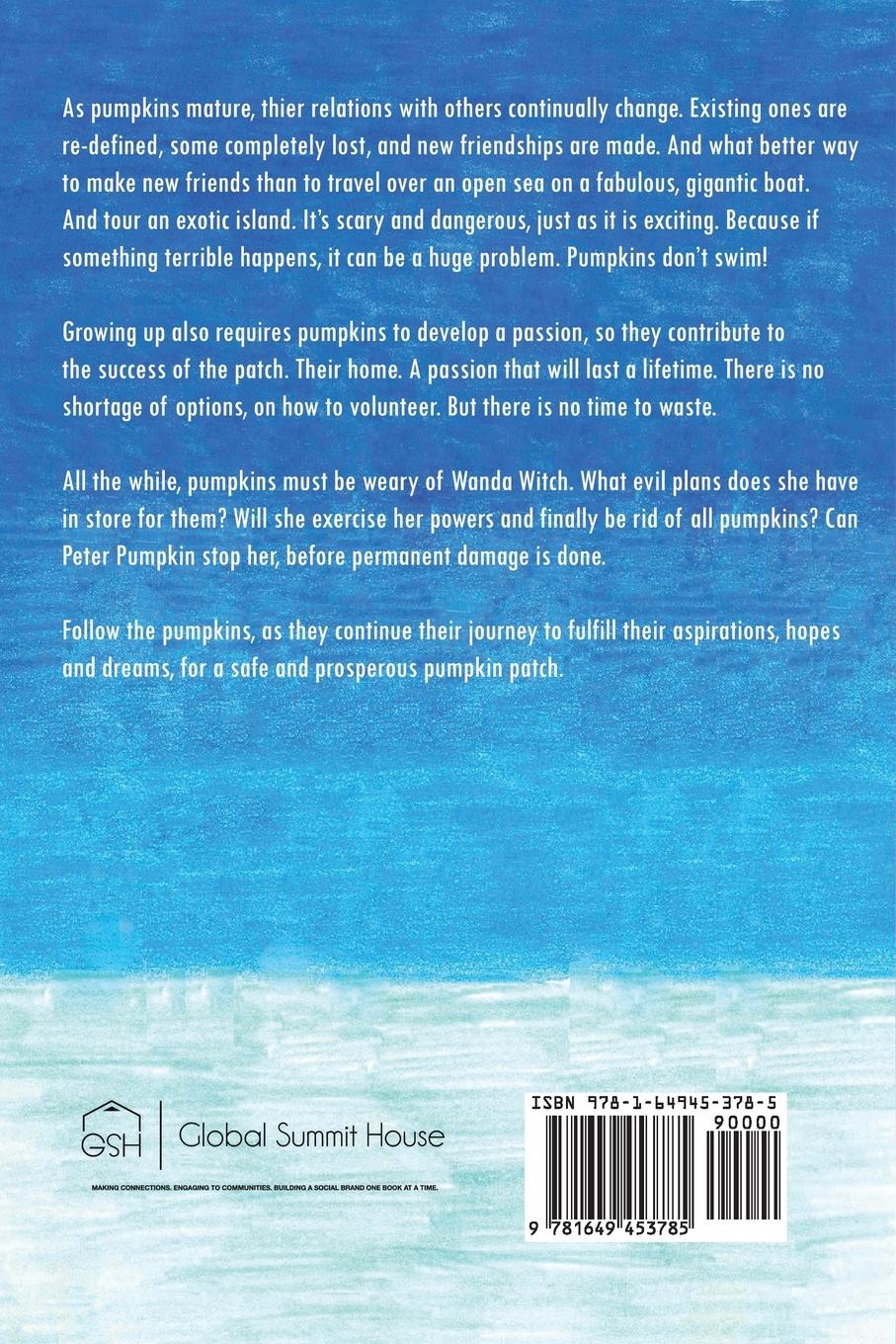 Rückseitencover Peter Pumpkin Goes on a Holiday