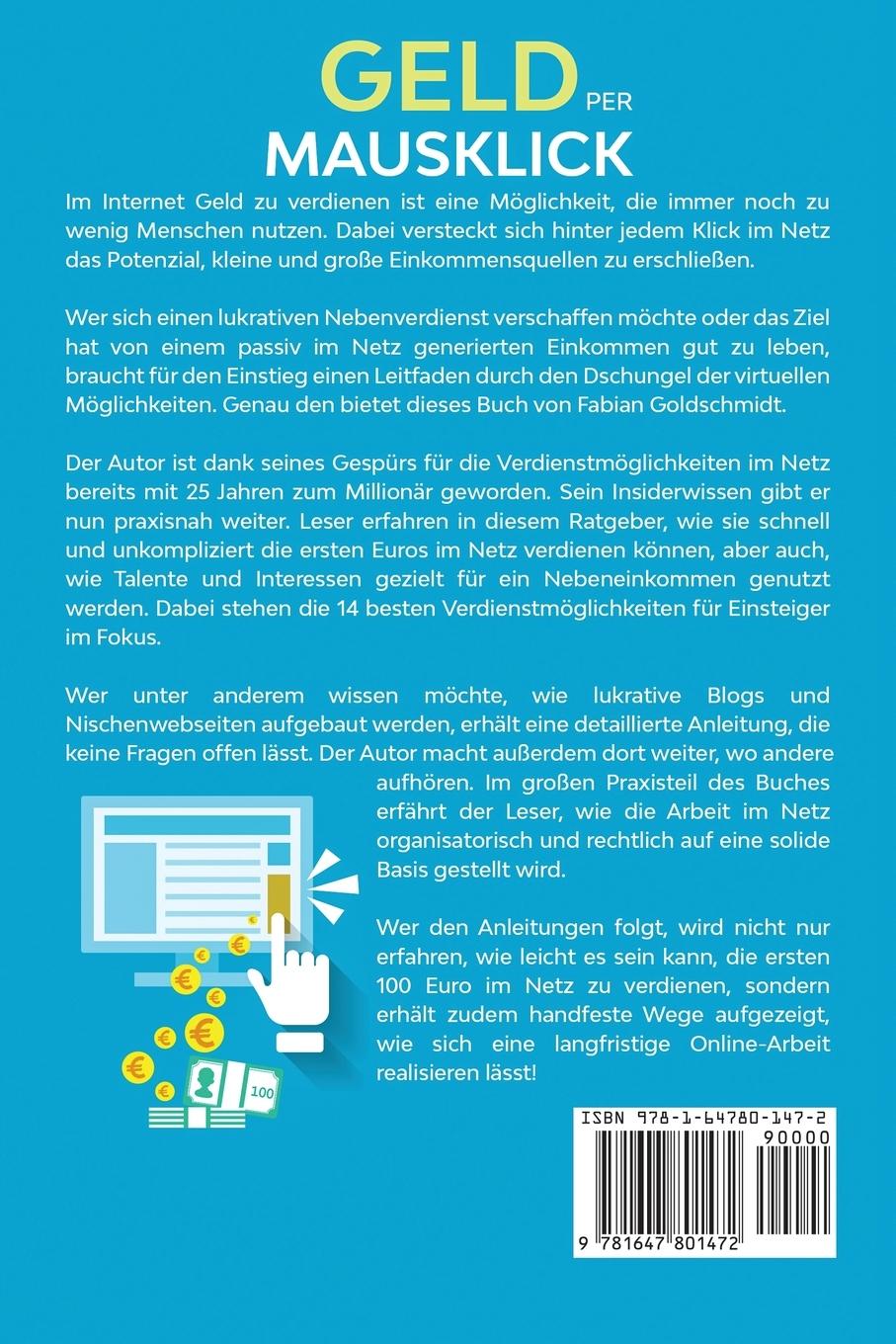Rückseitencover Geld per Mausklick