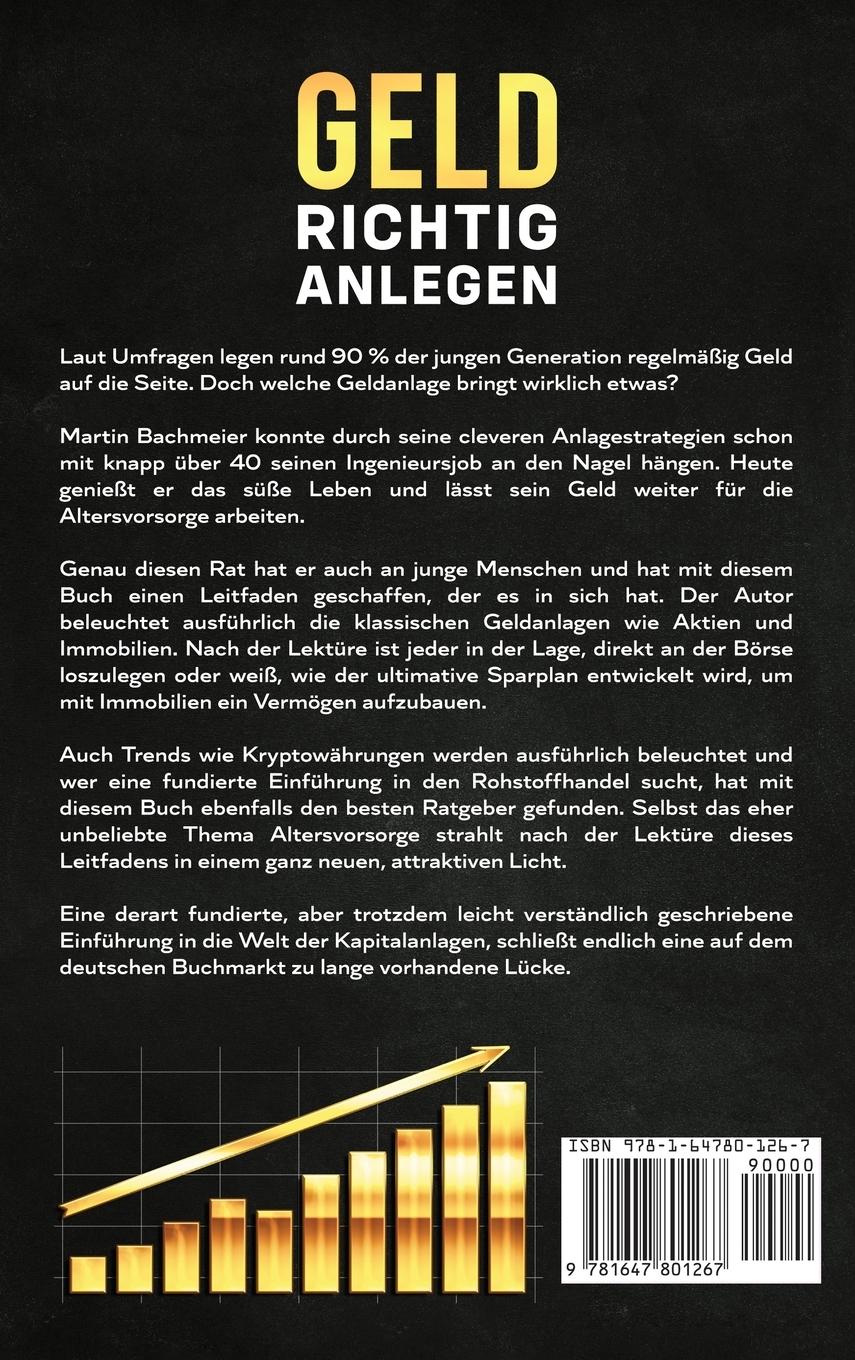 Rückseitencover Geld richtig anlegen