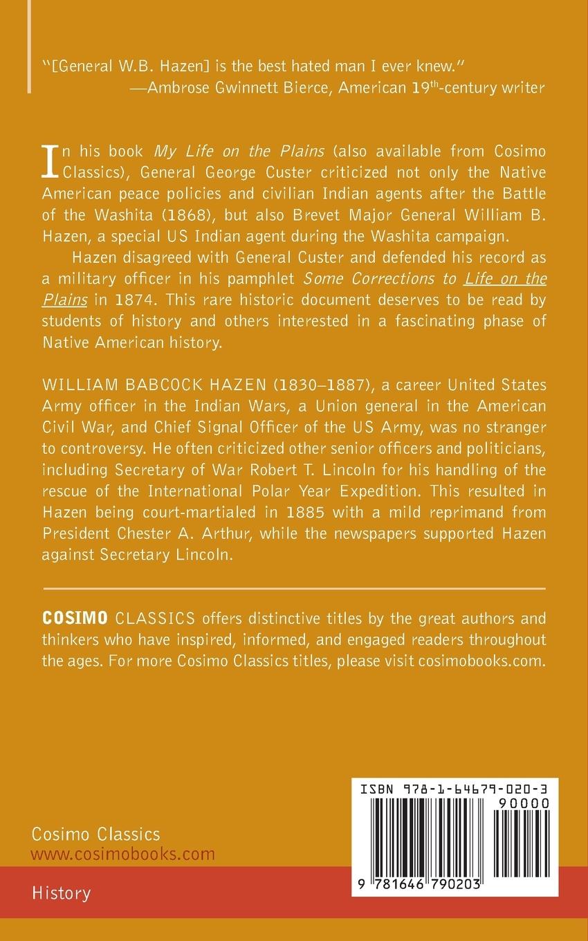 Rückseitencover Some Corrections of Life on the Plains