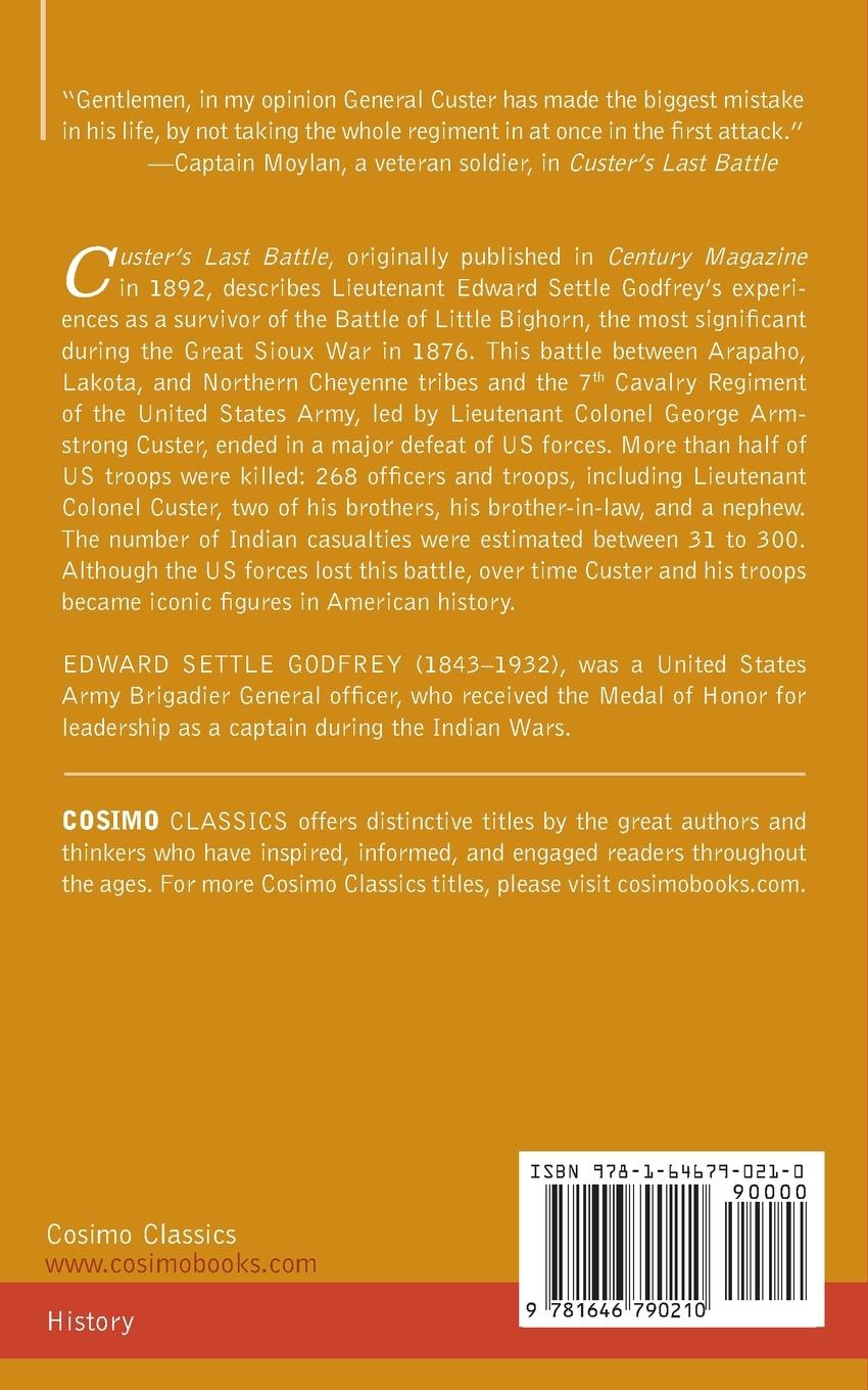 Rückseitencover Custer's Last Battle