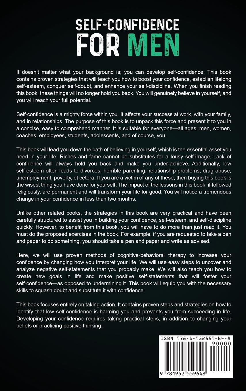 Rückseitencover Self-Confidence for Men