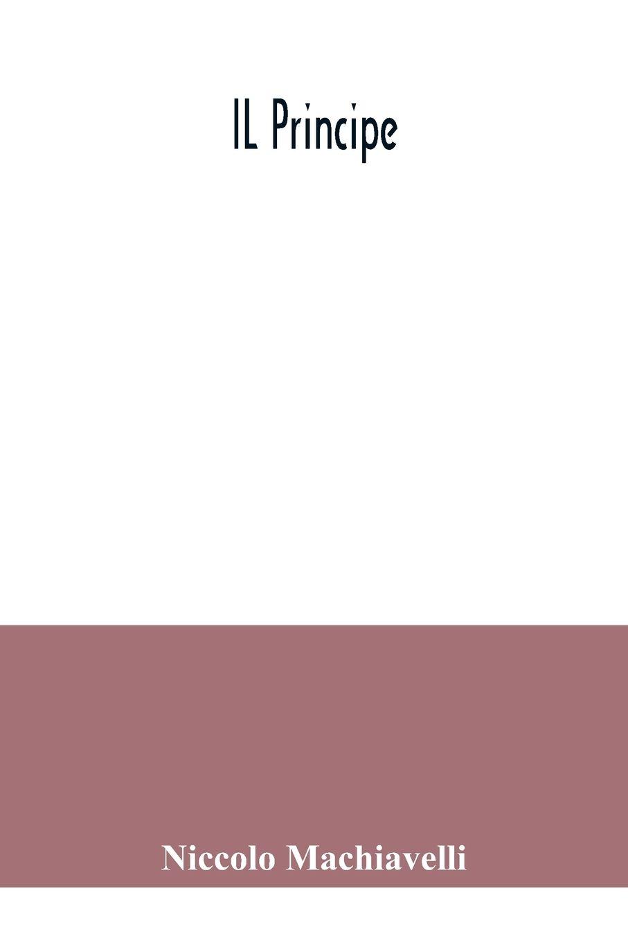 Vorderes Coverbild IL principe