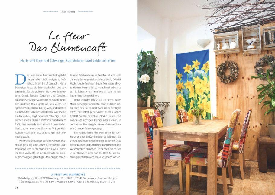 Beispielinhalt (Bild) Cafés und Ateliers im Fünfseenland