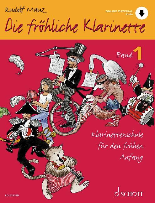 Vorderes Coverbild Die fröhliche Klarinette
