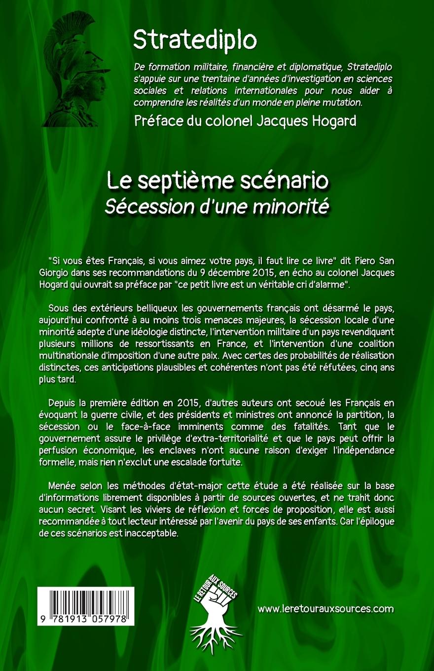 Rückseitencover Le septième scénario