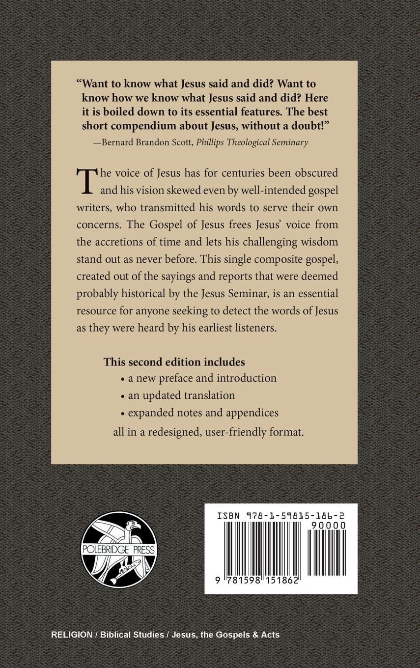 Rückseitencover Gospel of Jesus