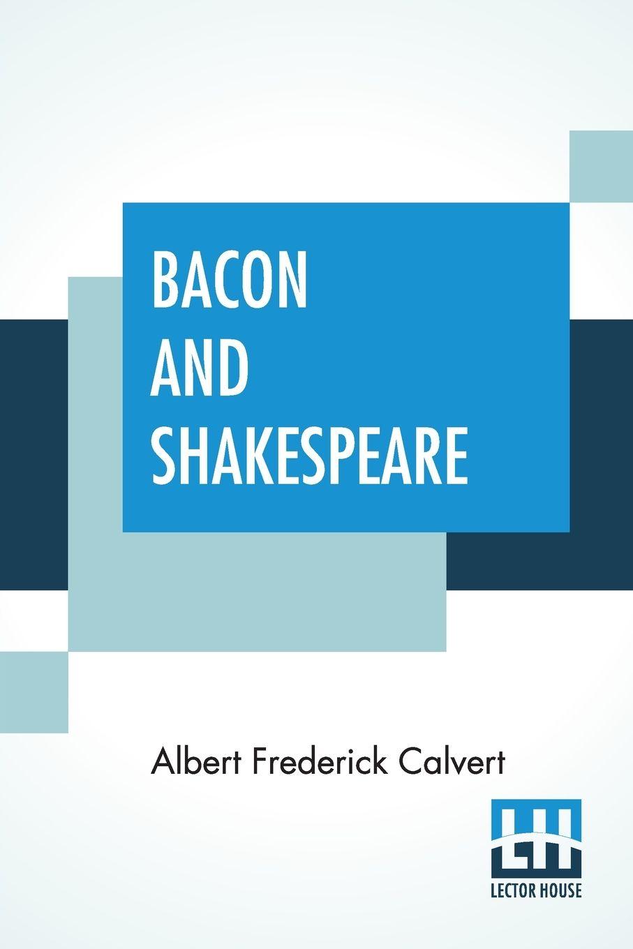 Vorderes Coverbild Bacon And Shakespeare