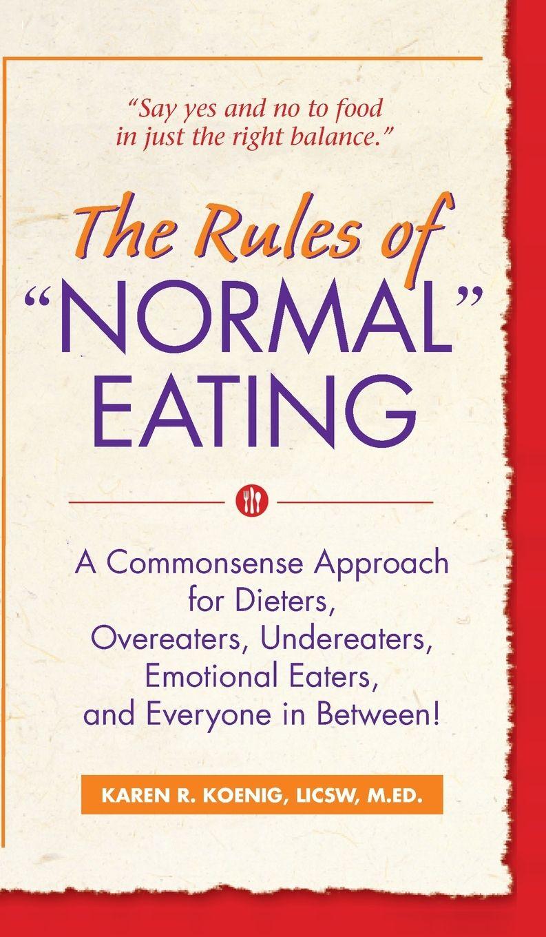 Vorderes Coverbild The Rules of "Normal" Eating