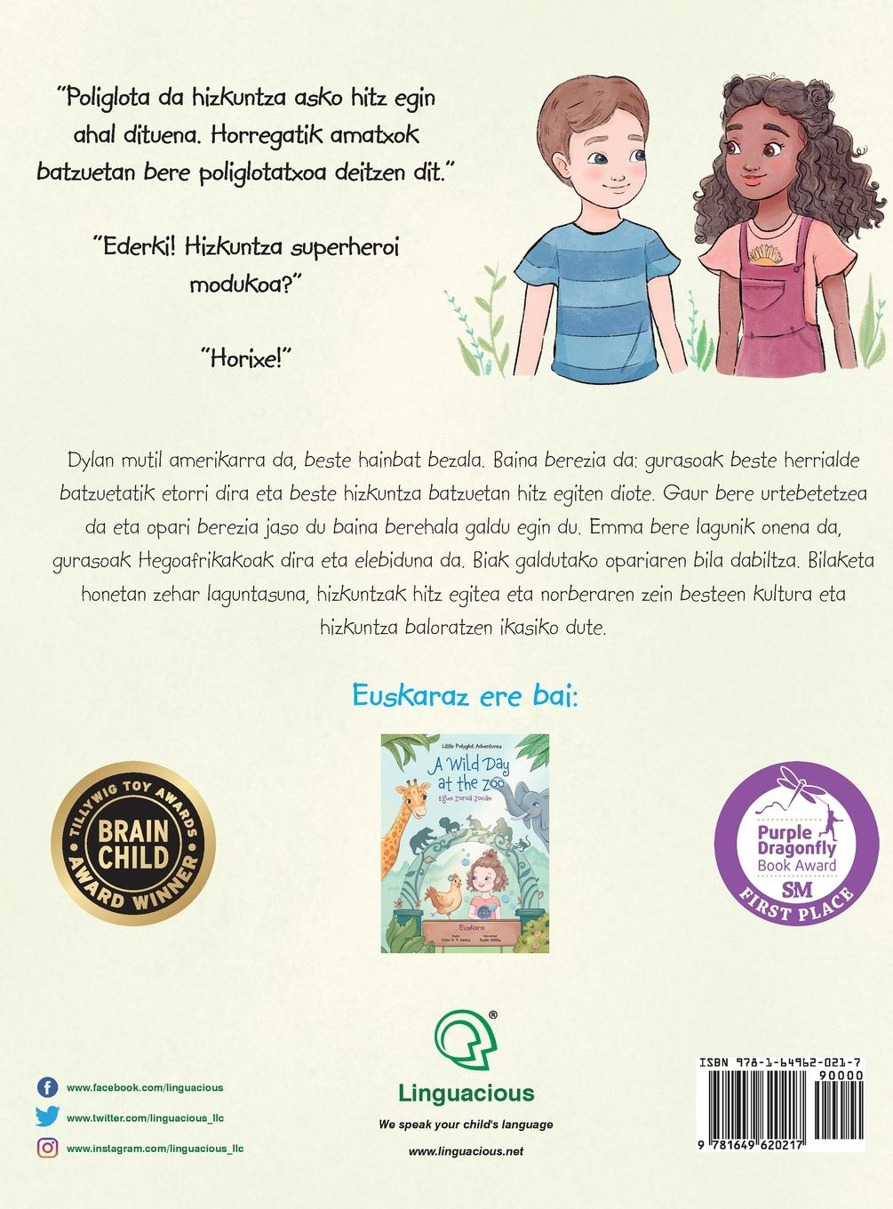 Rückseitencover Dylan's Birthday Present / Dylanen Urtebetetze Oparia - Basque Edition