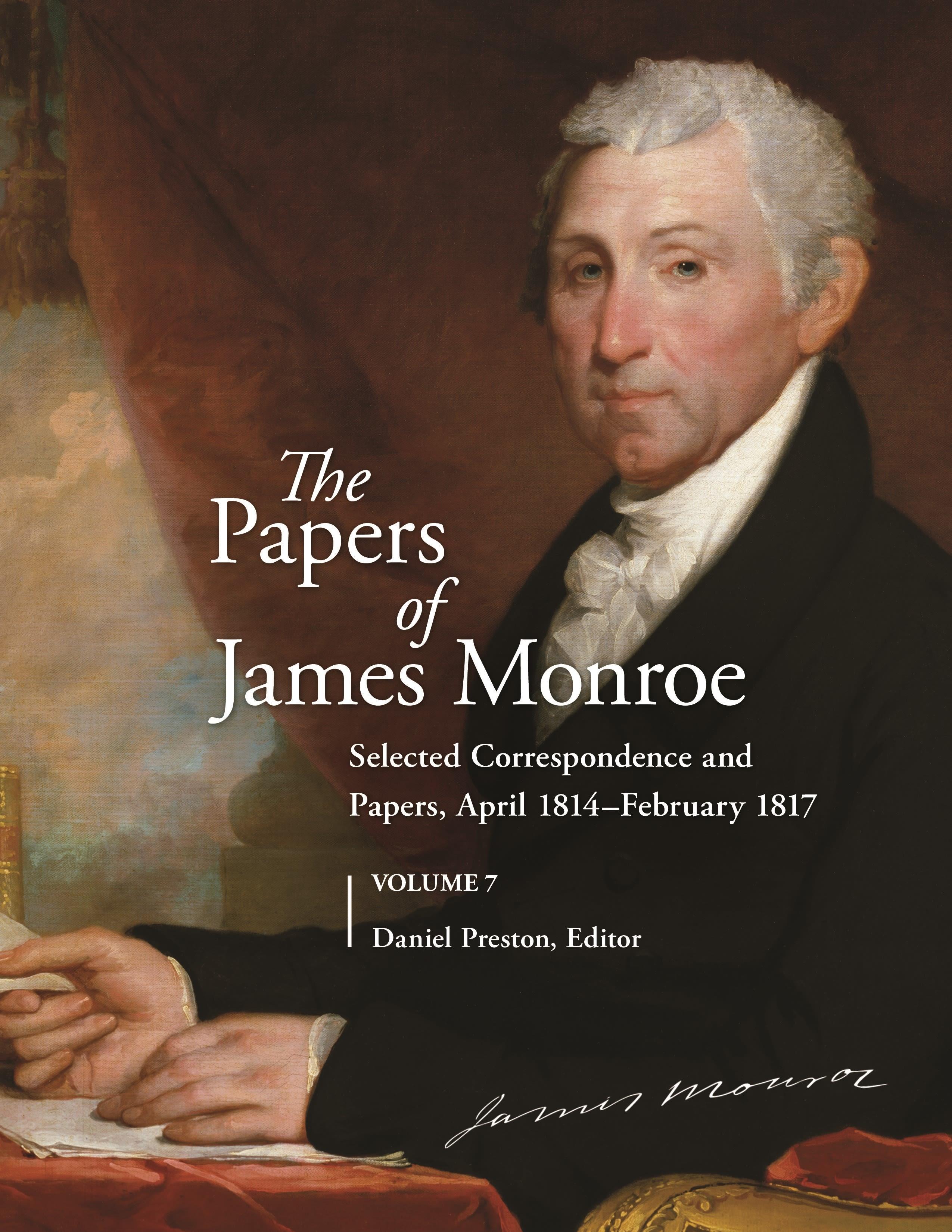 Vorderes Coverbild The Papers of James Monroe, Volume 7