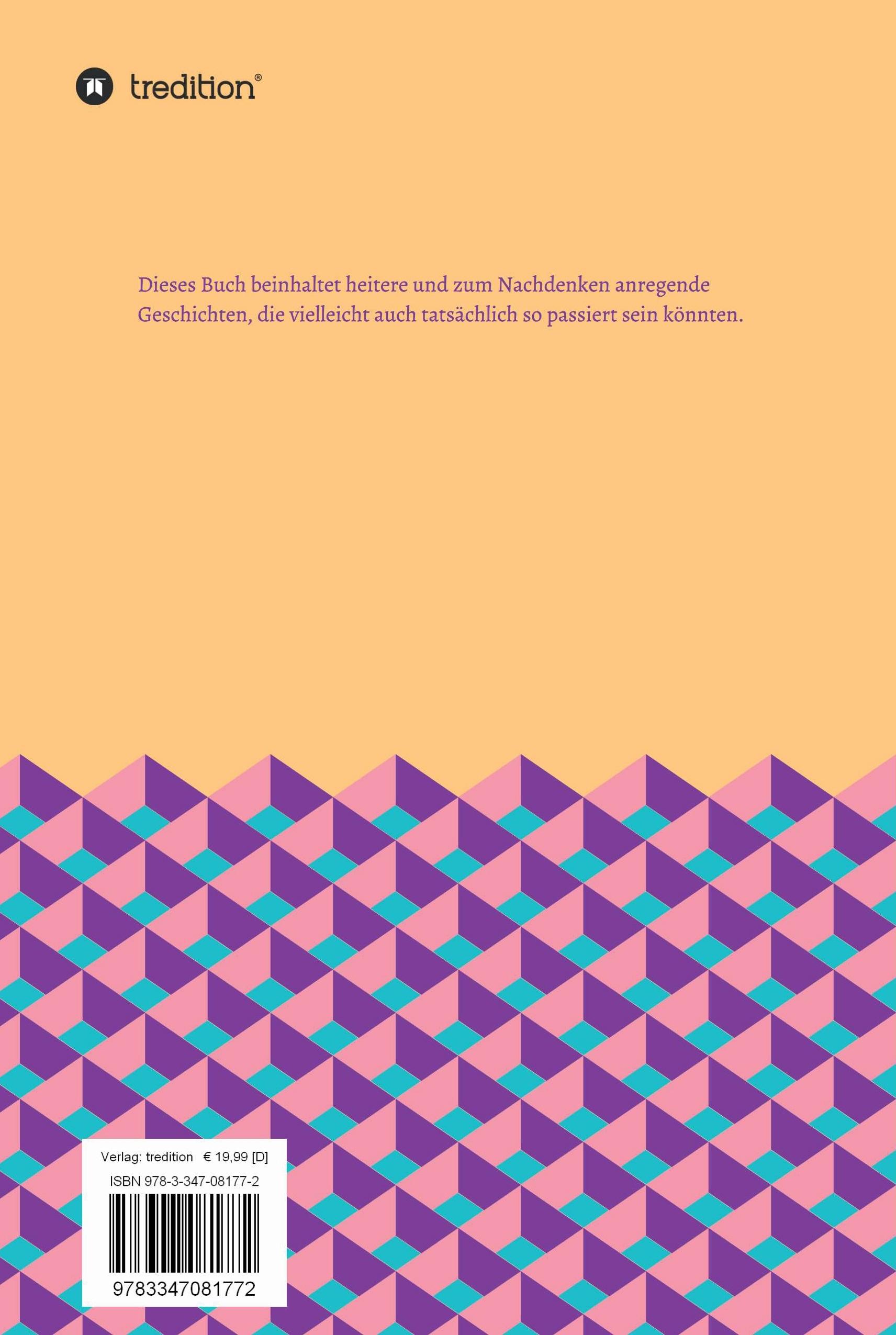 Rückseitencover Der erste Tag im Ruhestand