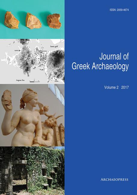 Vorderes Coverbild Journal of Greek Archaeology Volume 2 2017