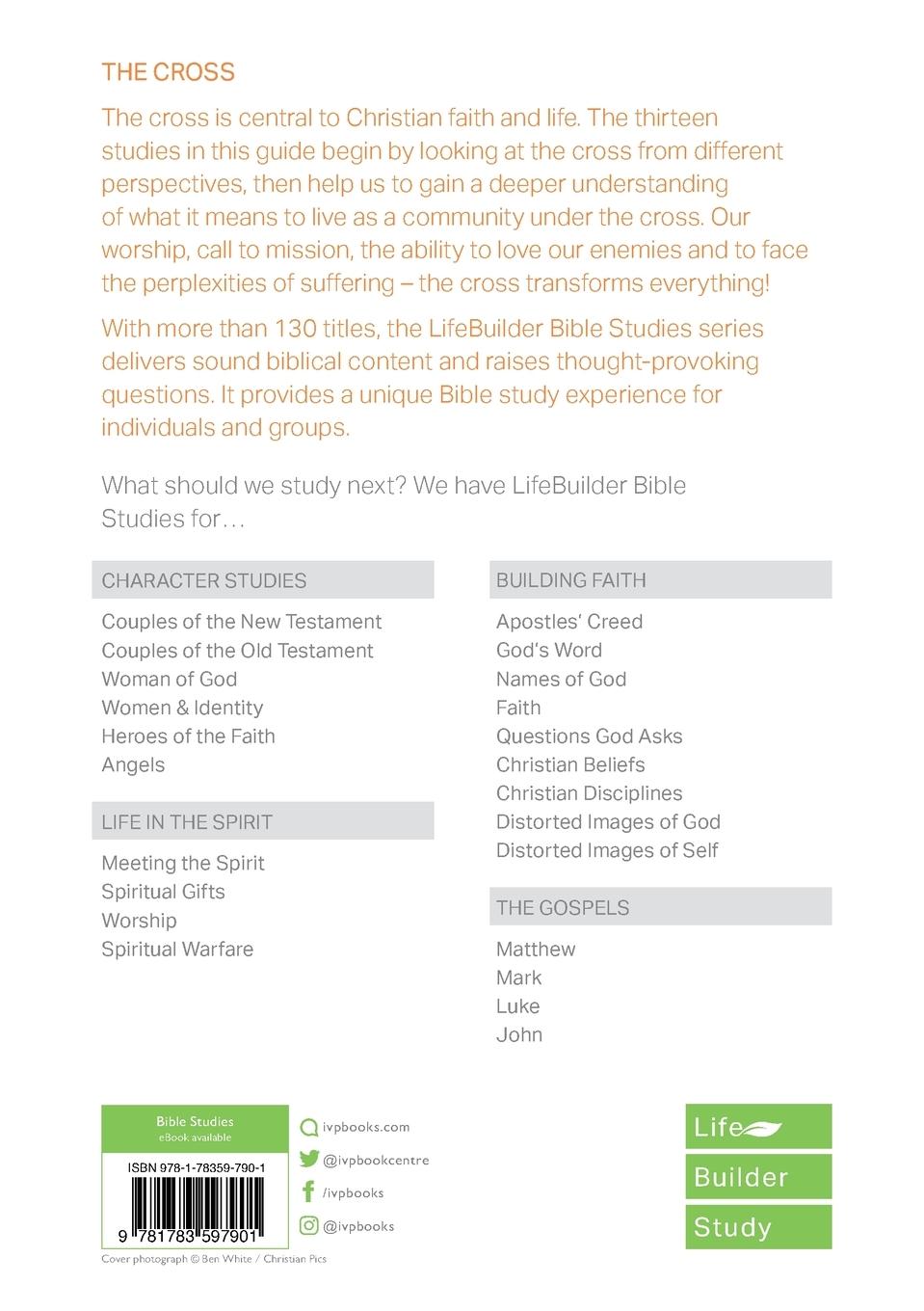 Rückseitencover The Cross (Lifebuilder Study Guides)