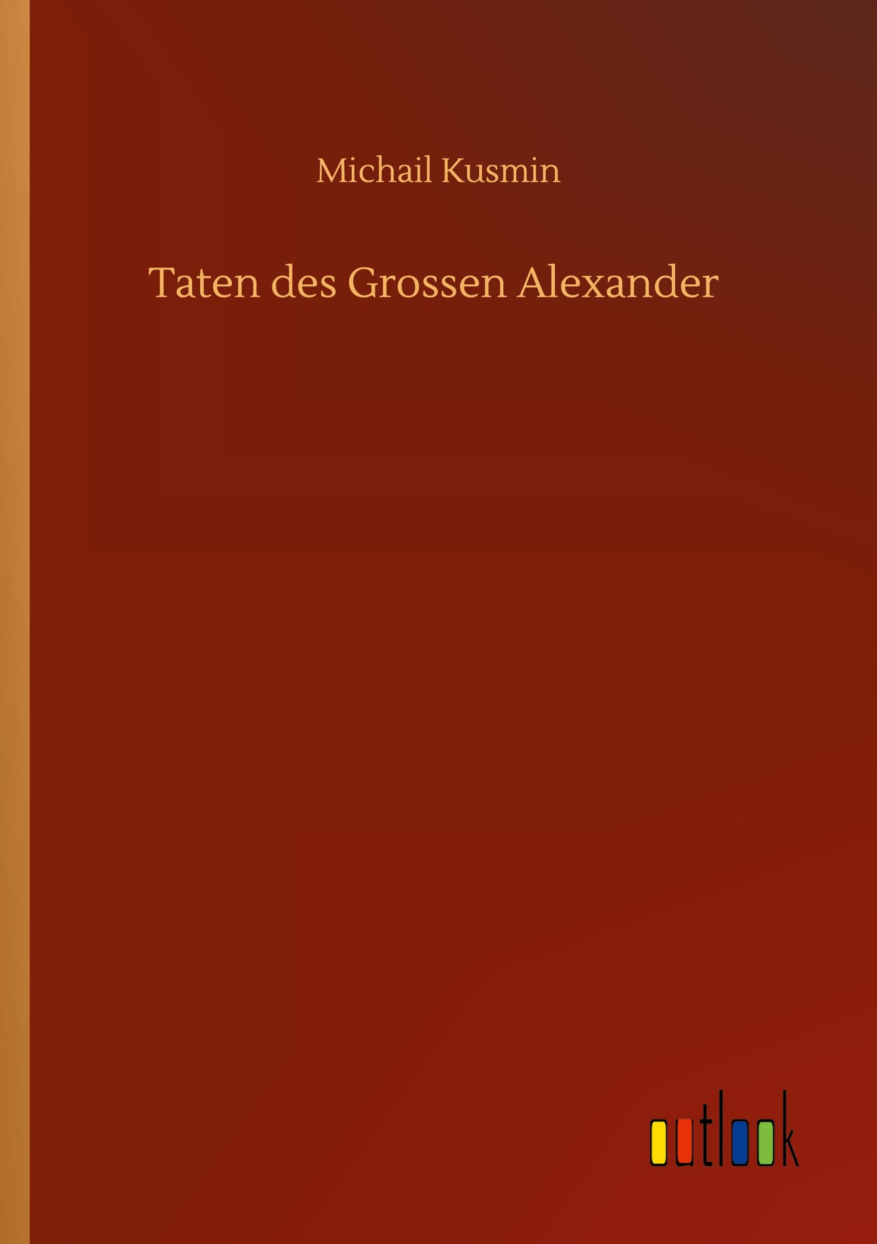Vorderes Coverbild Taten des Grossen Alexander