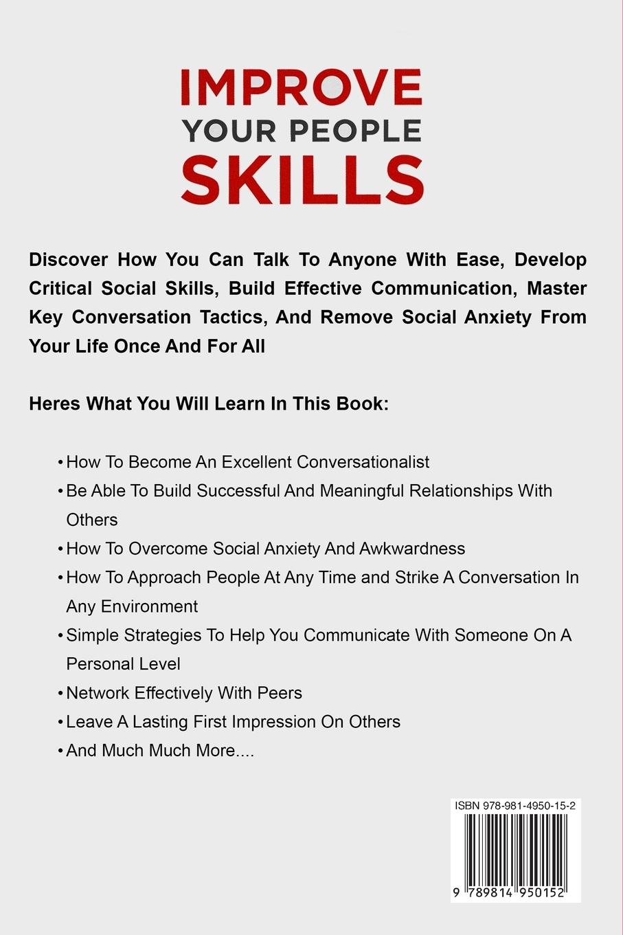 Rückseitencover Improve Your People Skills