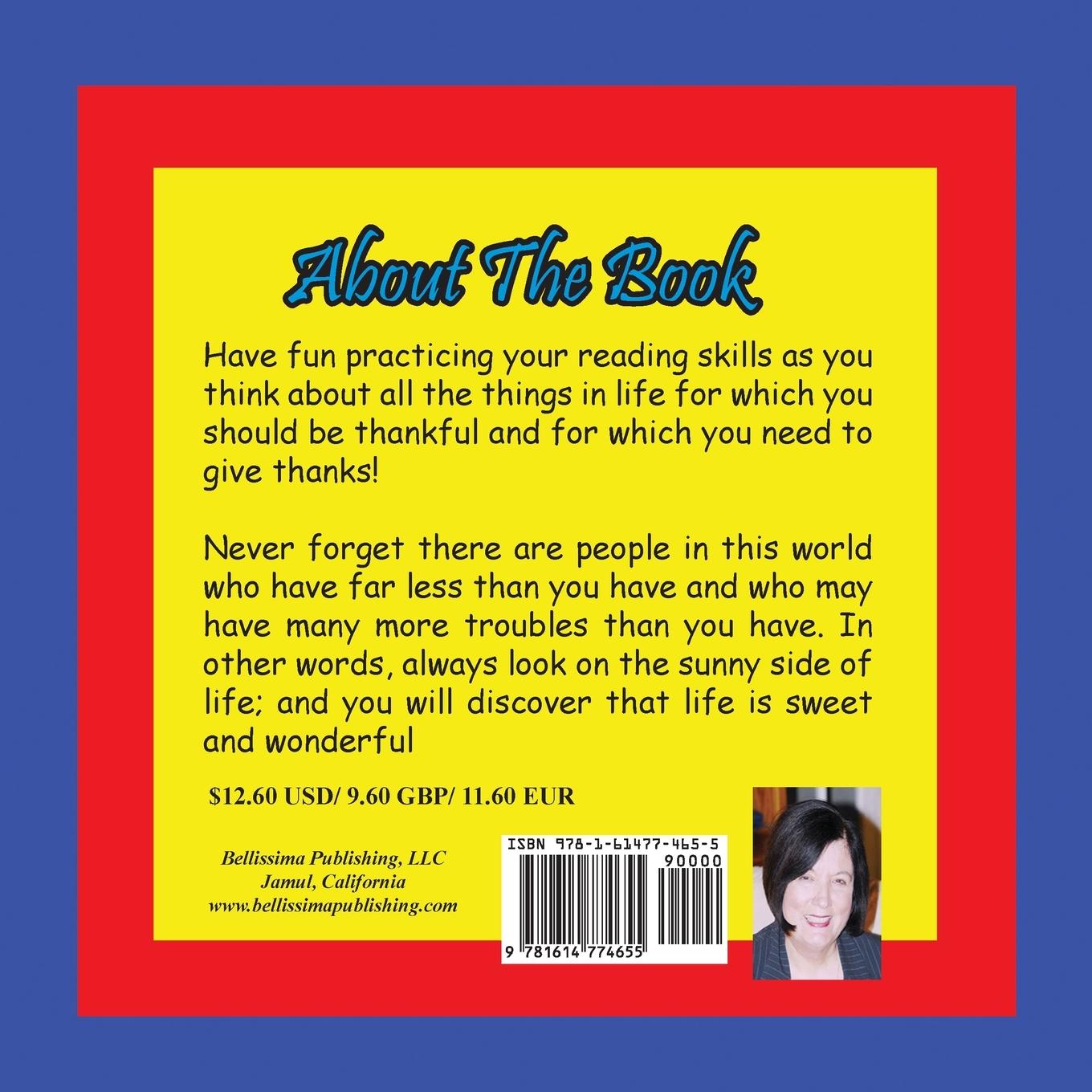 Rückseitencover Be Thankful!