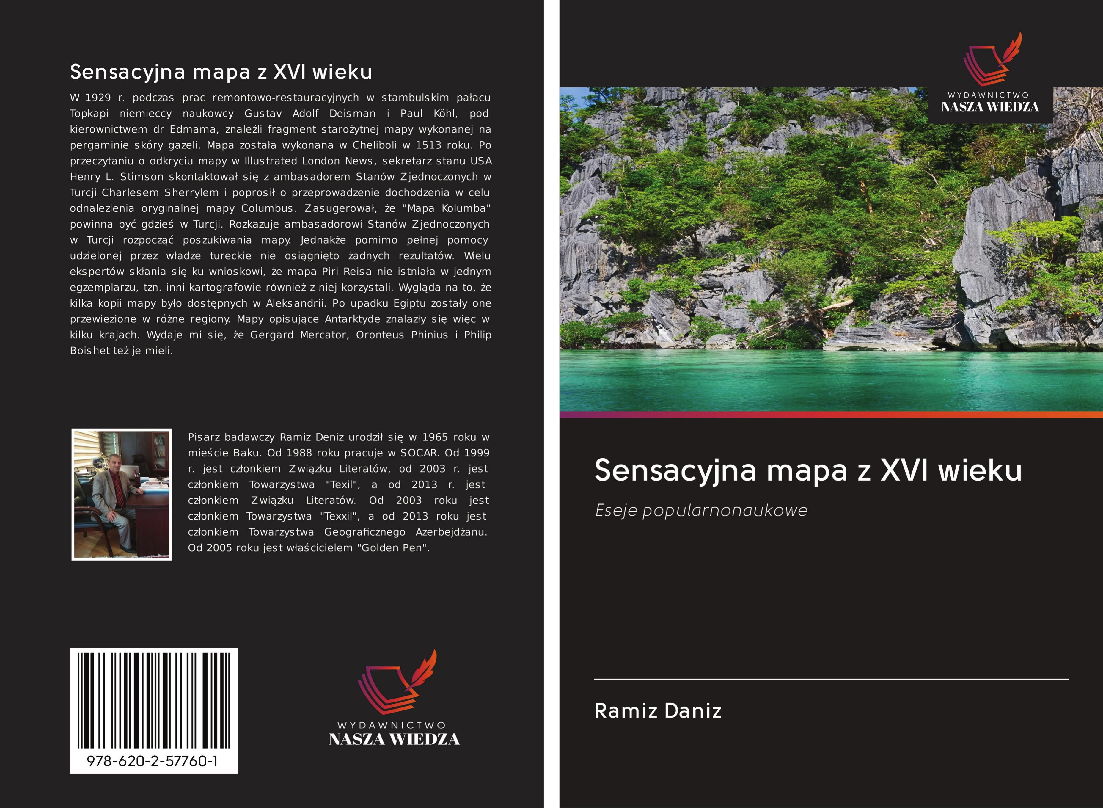 Vorderes Coverbild Sensacyjna mapa z XVI wieku