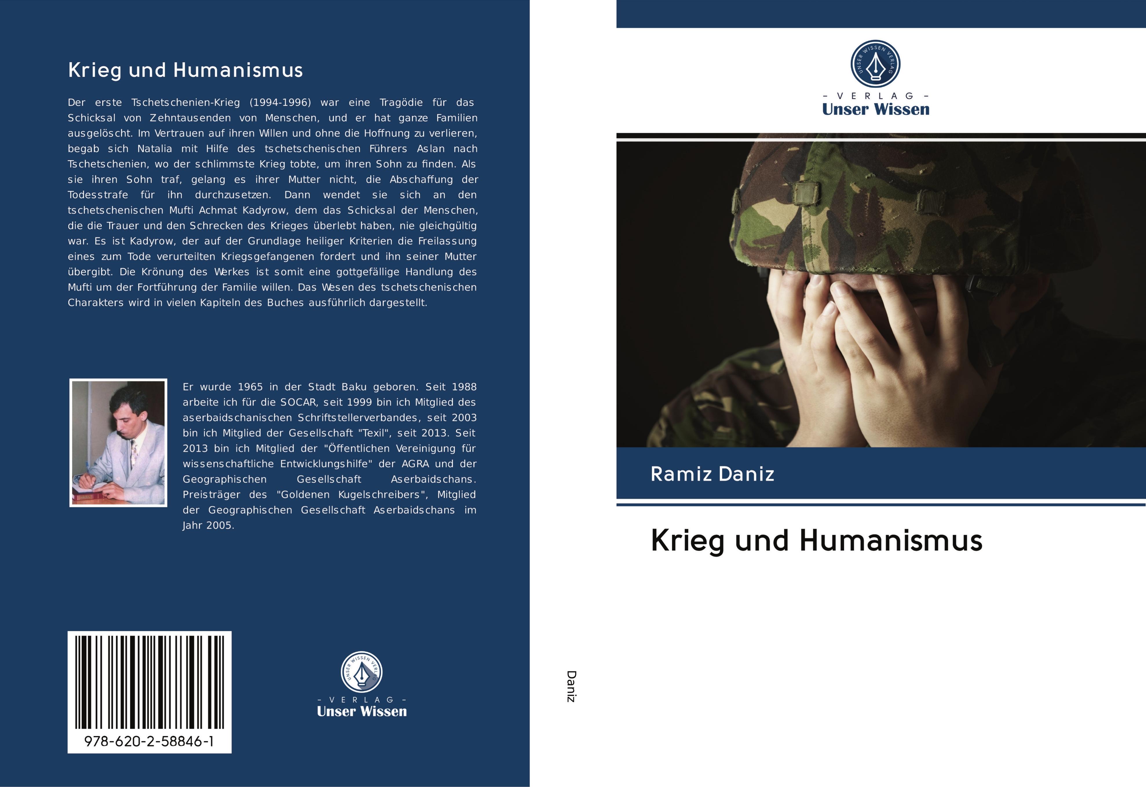 Vorderes Coverbild Krieg und Humanismus