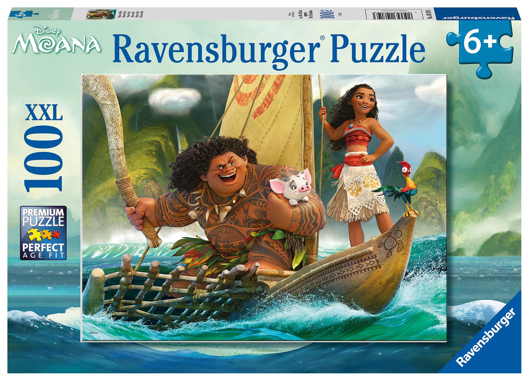 Vorderes Coverbild Moana and Maui 100 PC Puzzle