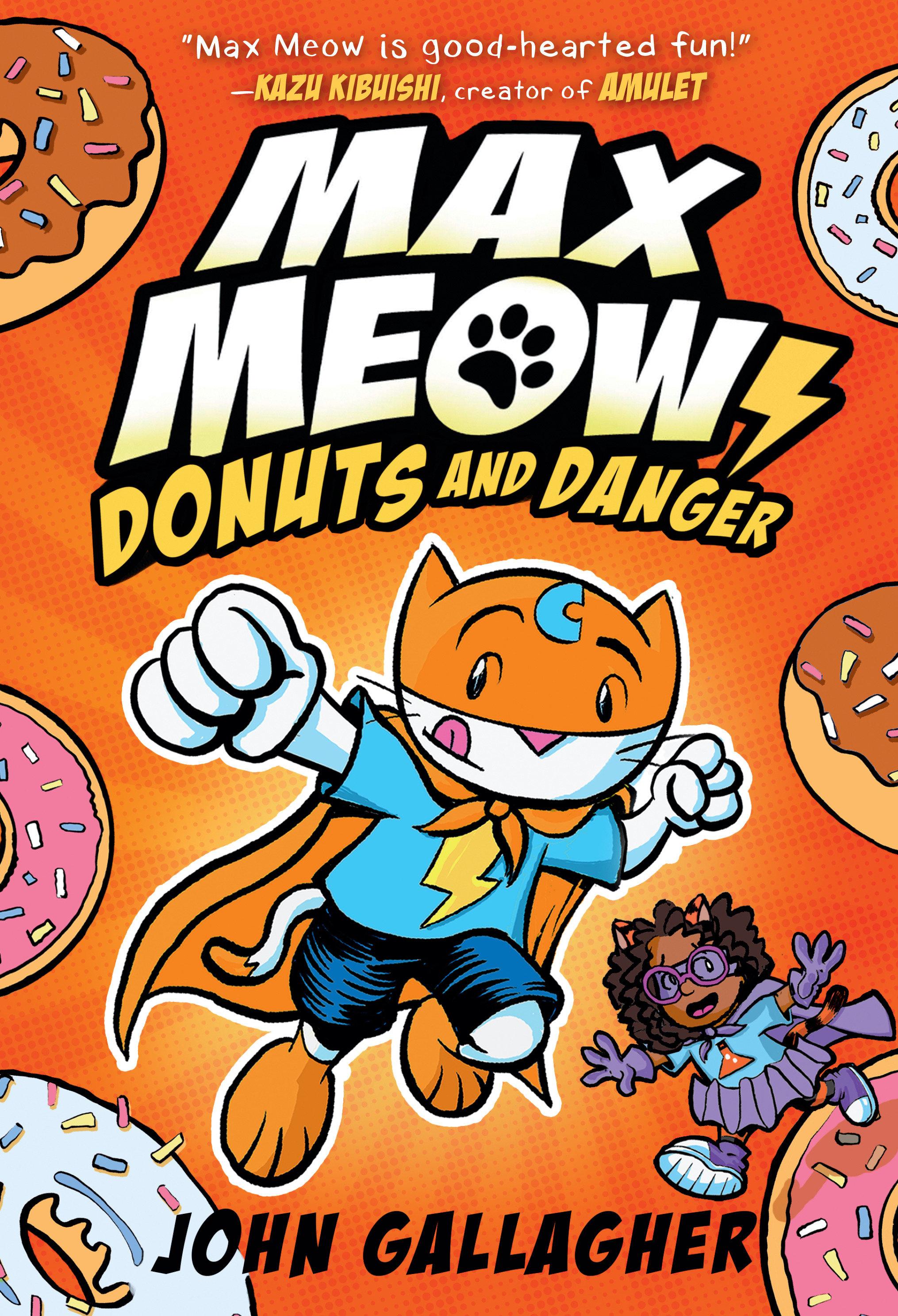 Vorderes Coverbild Max Meow Book 2: Donuts and Danger